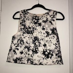 Floral crop top